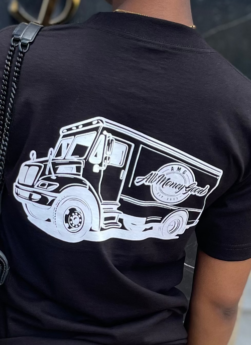 AMG Black Short Sleeve T-Shirt