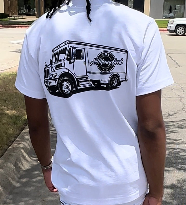 AMG White Short Sleeve T-Shirt