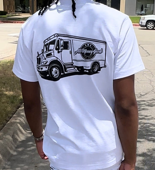 AMG White Short Sleeve T-Shirt