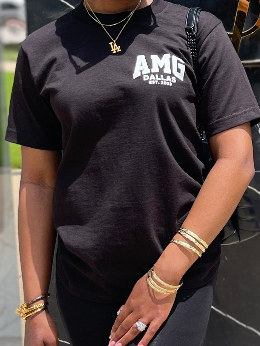 AMG Black Short Sleeve T-Shirt
